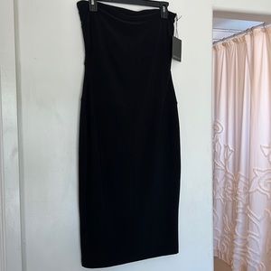 Norma Kamali strapless dress